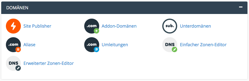 cPanel Domains